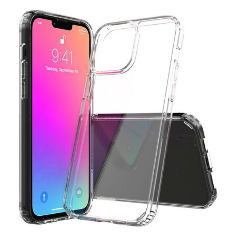 Telefoonhoesje voor iPhone 13 Pro Max Transparante Hybride