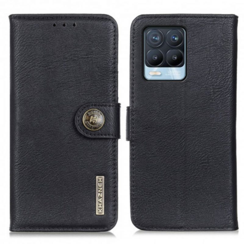 Folio-hoesje voor Realme 8 / 8 Pro Imitatieleer Khazneh