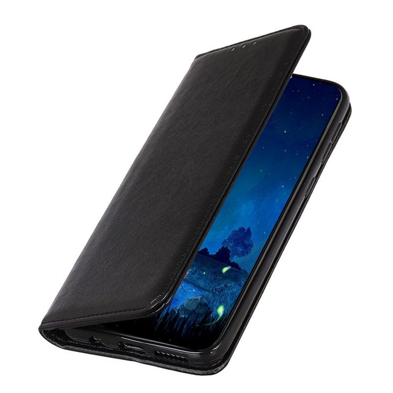 Bescherming Hoesje voor Oppo Find X5 Lite Folio-hoesje Leer Textuur