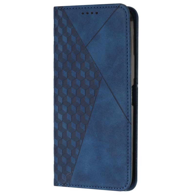 Bescherming Hoesje voor Oppo Find X5 Lite Folio-hoesje Patroon Van Imitatieleer