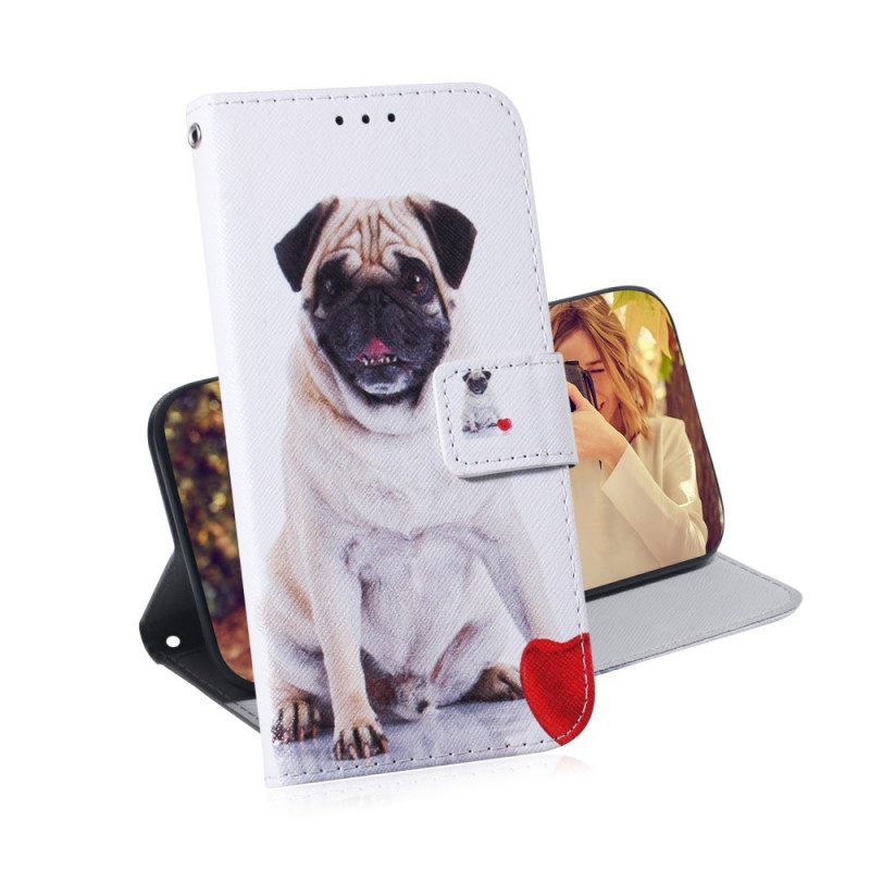 Flip Case voor Oppo Find X5 Lite Mops Hond