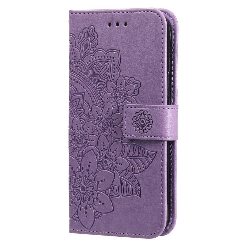 Folio-hoesje voor Oppo Find X5 Lite Mandala Met Koord