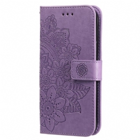 Folio-hoesje voor Oppo Find X5 Lite Mandala Met Koord