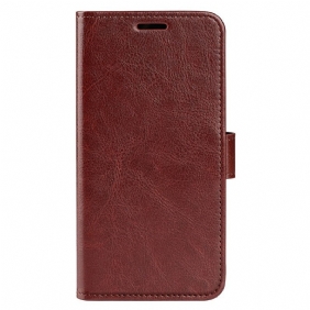 Leren Hoesje voor Oppo Find X5 Lite Vintage Lederen Stijl