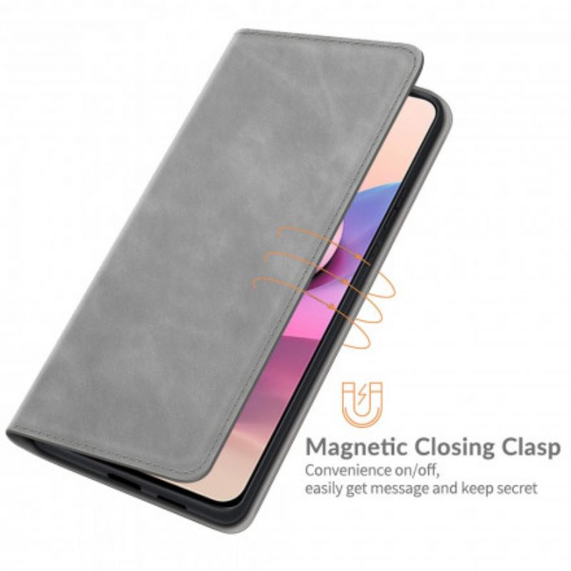 Bescherming Hoesje voor Xiaomi Redmi Note 10 / 10S Folio-hoesje Aanraking Van De Huid