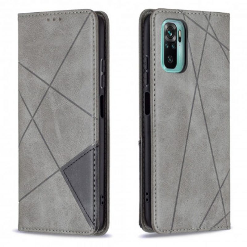 Bescherming Hoesje voor Xiaomi Redmi Note 10 / 10S Folio-hoesje Artistieke Stijl