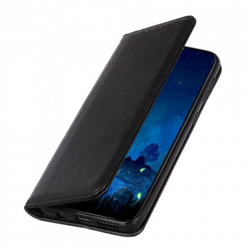 Bescherming Hoesje voor Xiaomi Redmi Note 10 / 10S Folio-hoesje Getextureerd Leereffect