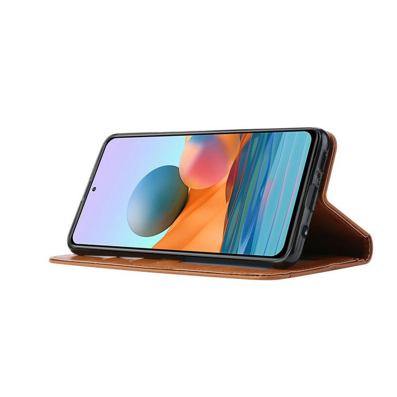 Bescherming Hoesje voor Xiaomi Redmi Note 10 / 10S Folio-hoesje Kaarthouder Van Imitatieleer