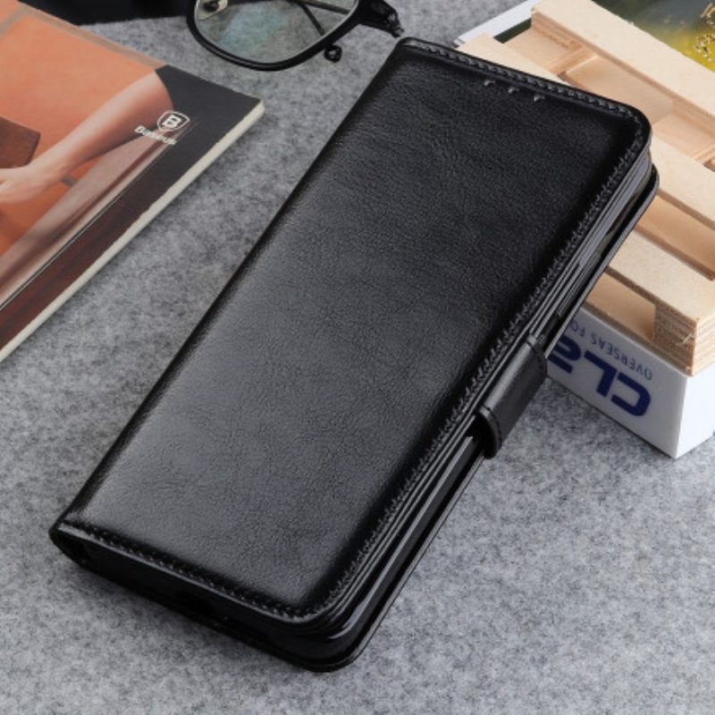 Folio-hoesje voor Xiaomi Redmi Note 10 / 10S Finesse Van Kunstleer