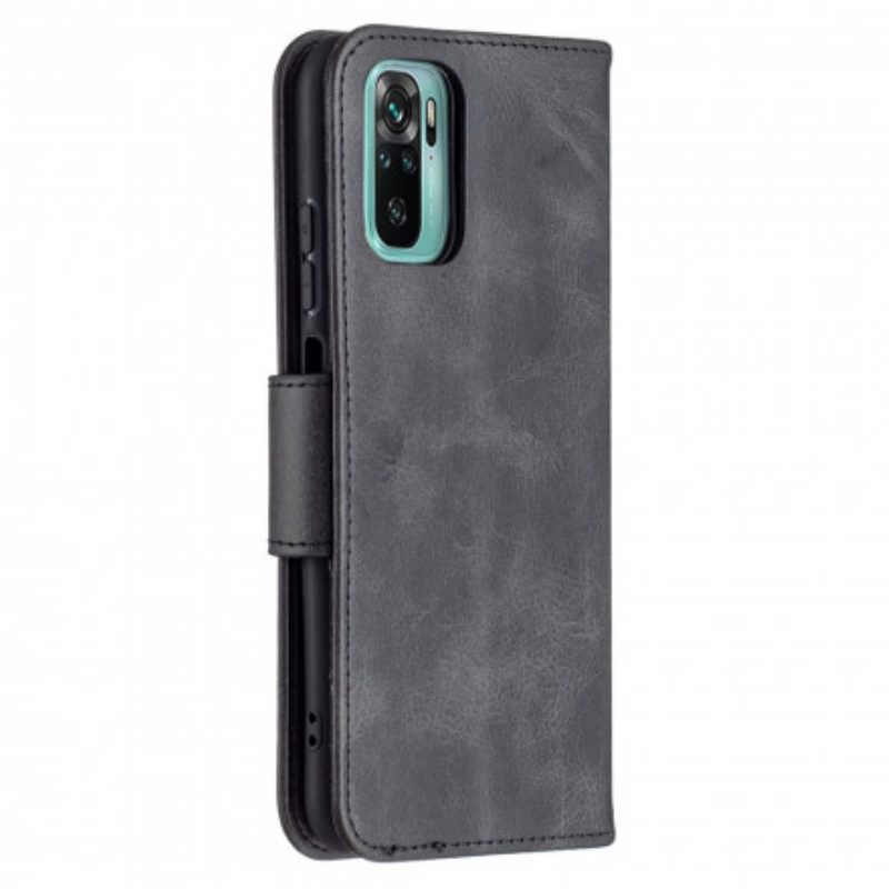 Folio-hoesje voor Xiaomi Redmi Note 10 / 10S Flip Case Gladde Flap Schuin