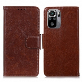 Folio-hoesje voor Xiaomi Redmi Note 10 / 10S Splitnappaleer