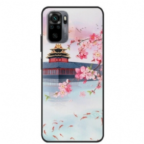 Hoesje voor Xiaomi Redmi Note 10 / 10S Aziatisch Kasteel