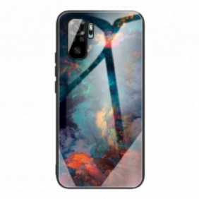 Hoesje voor Xiaomi Redmi Note 10 / 10S Hemel Gehard Glas