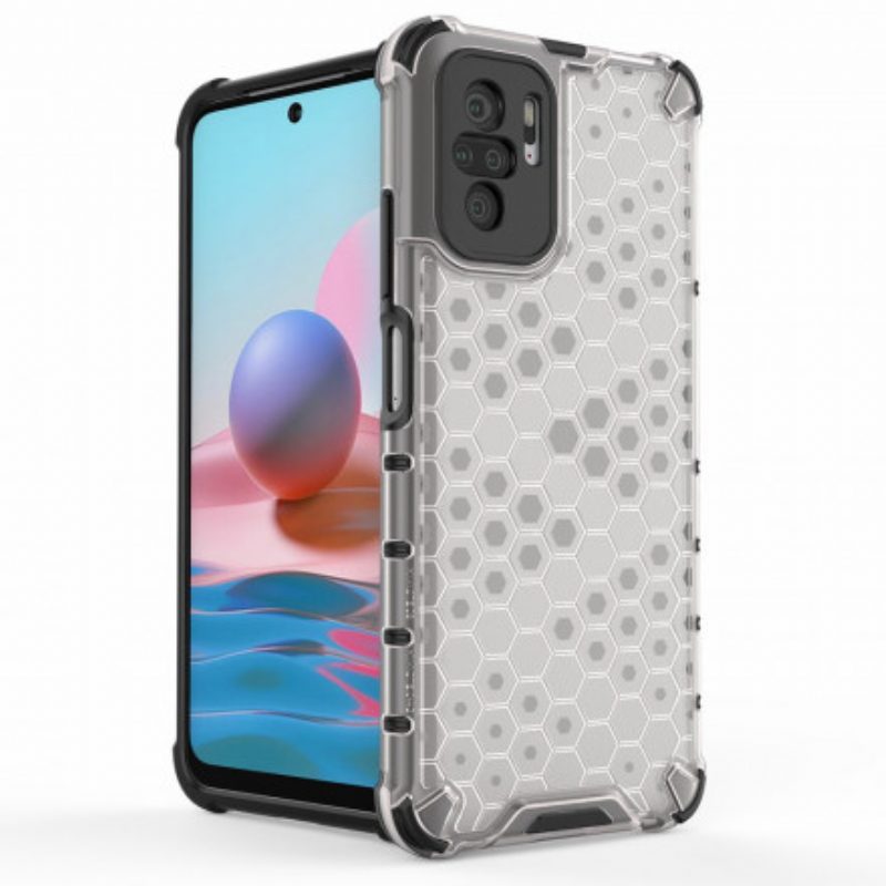 Hoesje voor Xiaomi Redmi Note 10 / 10S Honingraatstijl