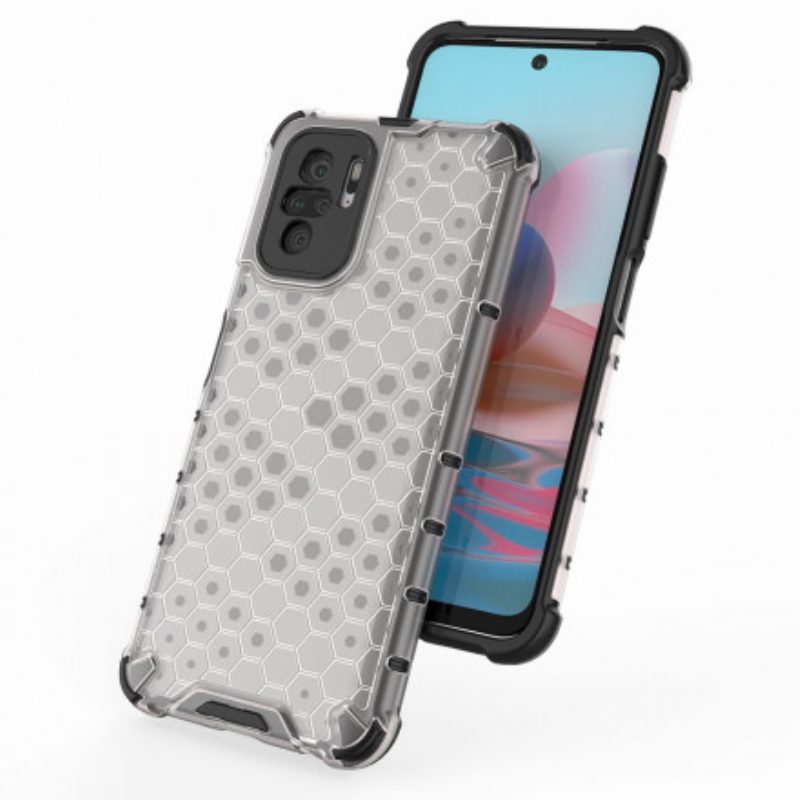 Hoesje voor Xiaomi Redmi Note 10 / 10S Honingraatstijl