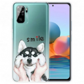 Hoesje voor Xiaomi Redmi Note 10 / 10S Lach Hond