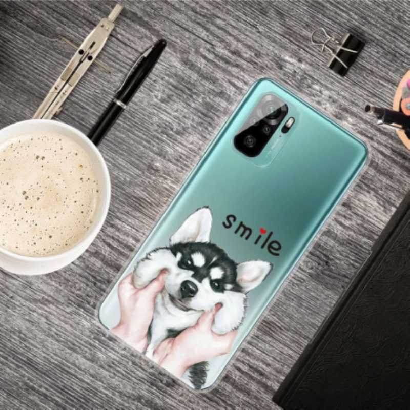 Hoesje voor Xiaomi Redmi Note 10 / 10S Lach Hond