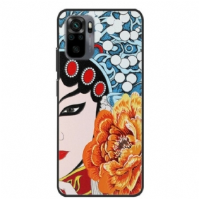 Hoesje voor Xiaomi Redmi Note 10 / 10S Peking Opera