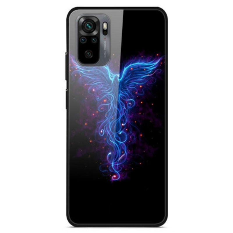 Hoesje voor Xiaomi Redmi Note 10 / 10S Phoenix Gehard Glas