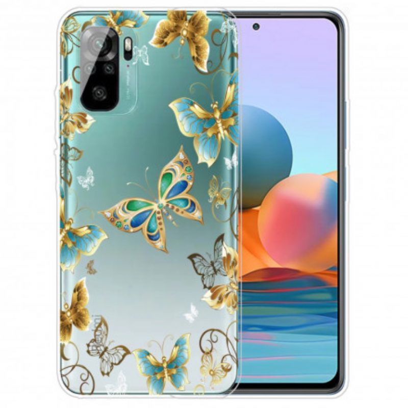 Hoesje voor Xiaomi Redmi Note 10 / 10S Vlucht Van Vlinders