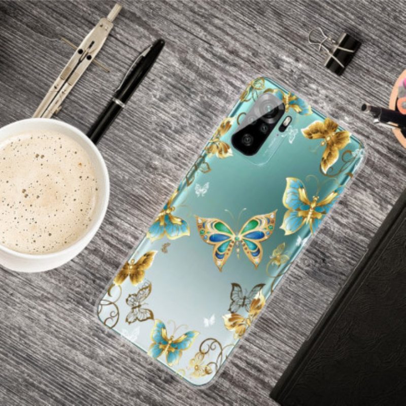 Hoesje voor Xiaomi Redmi Note 10 / 10S Vlucht Van Vlinders