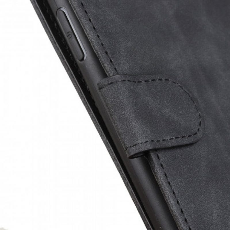 Leren Hoesje voor Xiaomi Redmi Note 10 / 10S Khazneh Vintage Leereffect