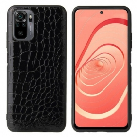 Telefoonhoesje voor Xiaomi Redmi Note 10 / 10S Krokodillenhuid-effect