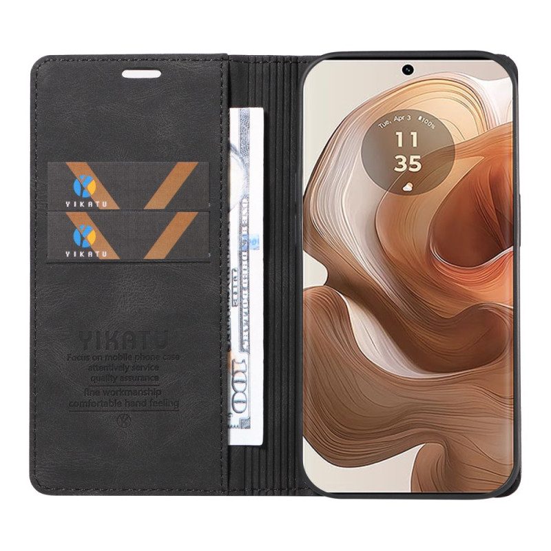 Folio-hoesje Voor Motorola Edge 50 Ultra Vintage Yikatu