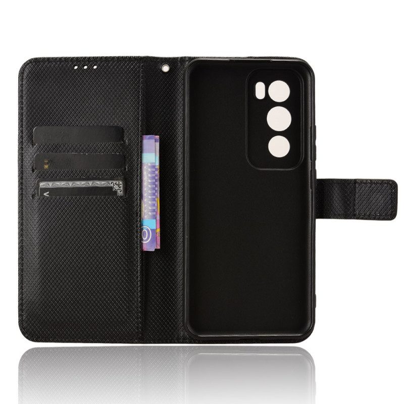 Flip Case Leren Oppo Reno 12 Pro 5g Bandsteken