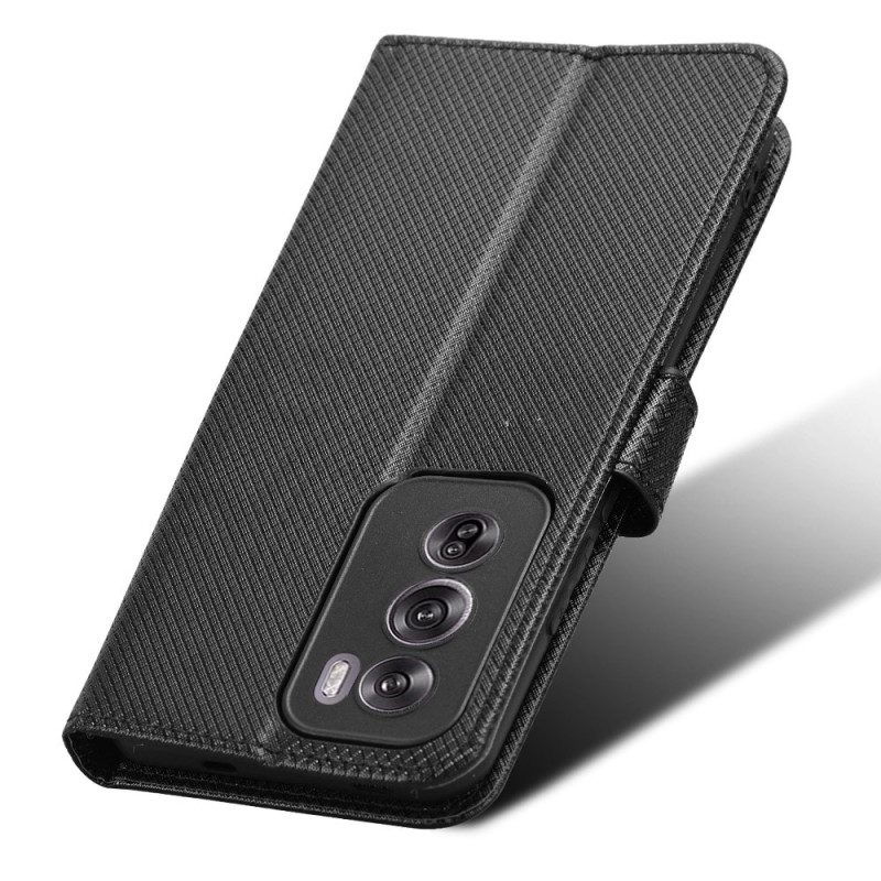 Flip Case Leren Oppo Reno 12 Pro 5g Bandsteken