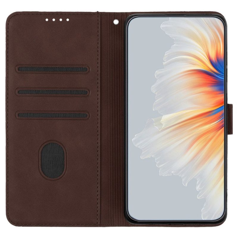 Folio-hoesje Oppo Reno 12 Pro 5g Telefoonhoesje Glimlach