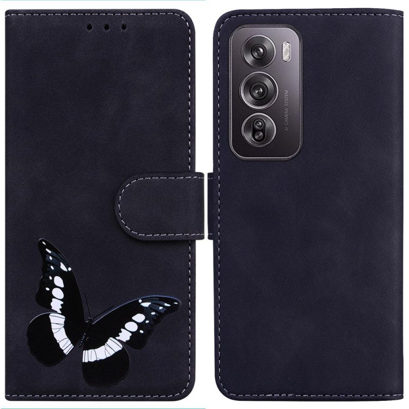 Folio-hoesje Oppo Reno 12 Pro 5g Telefoonhoesje Vlinderprint