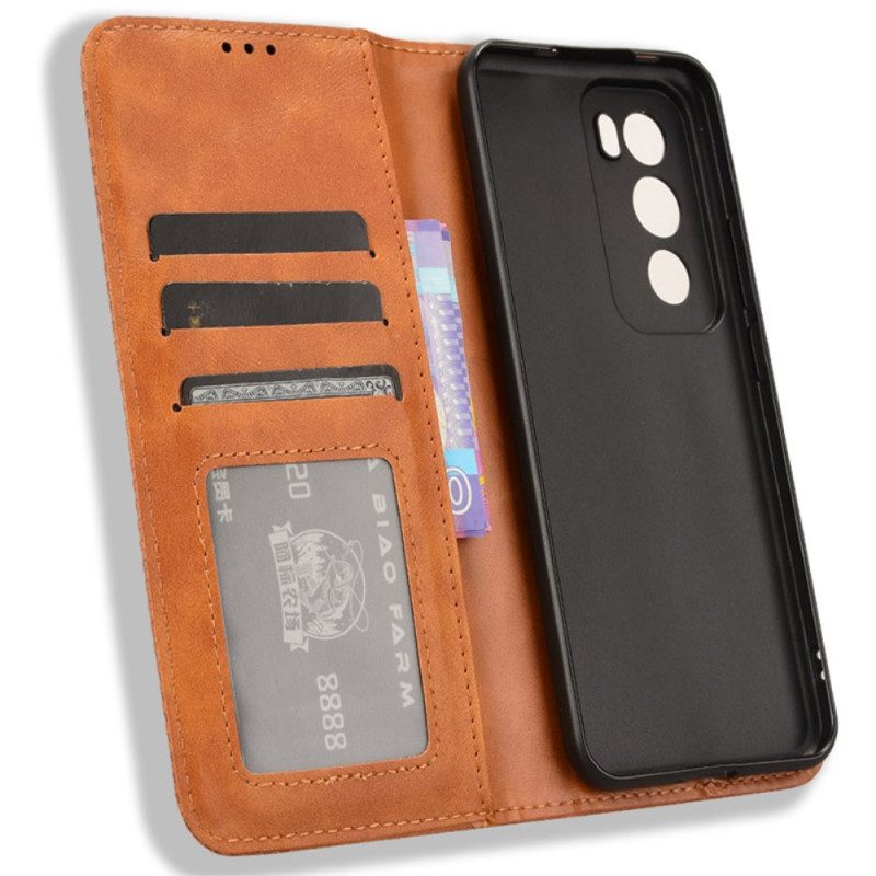 Folio-hoesje Oppo Reno 12 Pro 5g Vintage Fries Bescherming Hoesje