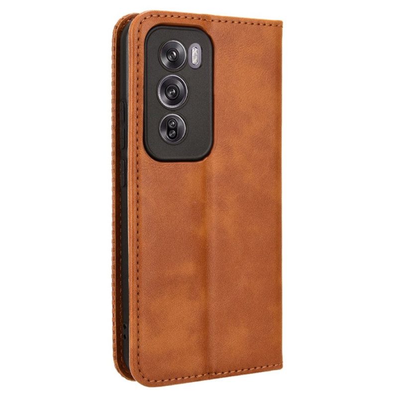 Folio-hoesje Oppo Reno 12 Pro 5g Vintage Fries Bescherming Hoesje