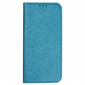 Folio-hoesje Voor Oppo Reno 12 Pro 5g Kruistextuur