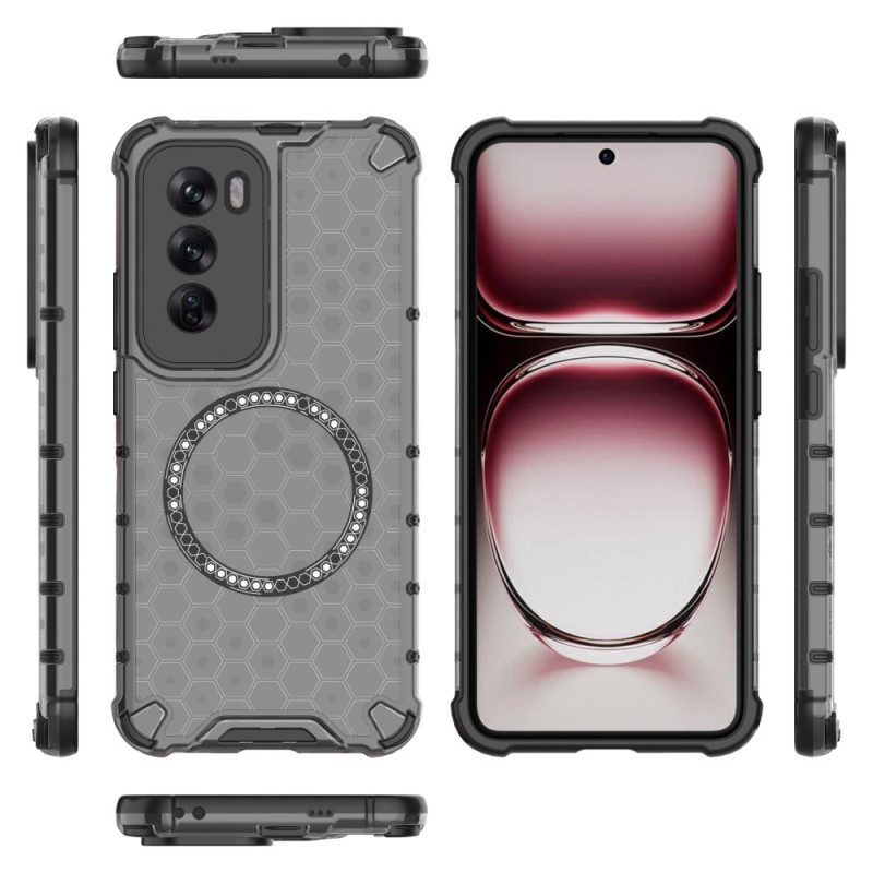 Hoesje Oppo Reno 12 Pro 5g Magnetische Honingraat