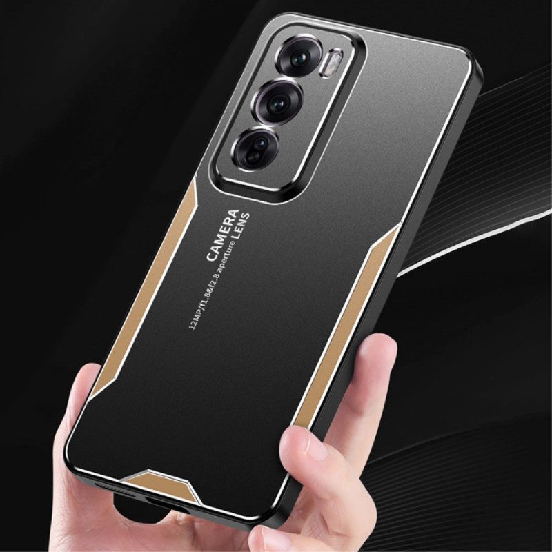 Hoesje Voor Oppo Reno 12 Pro 5g Metaaleffect