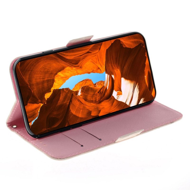 Leren Hoesje Voor Oppo Reno 12 Pro 5g Bandpomp