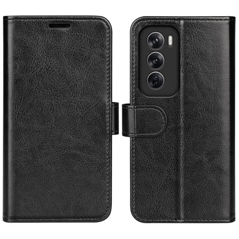 Leren Hoesje Voor Oppo Reno 12 Pro 5g Vintage