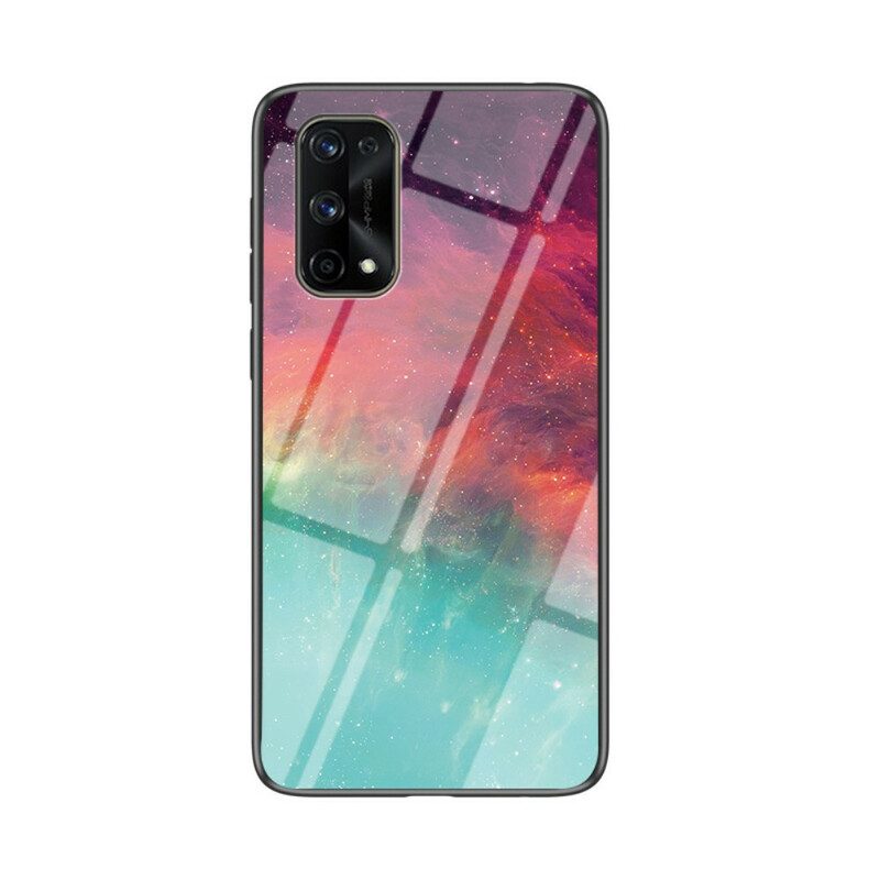 Telefoonhoesje voor Realme 7 Pro Schoonheid Gehard Glas