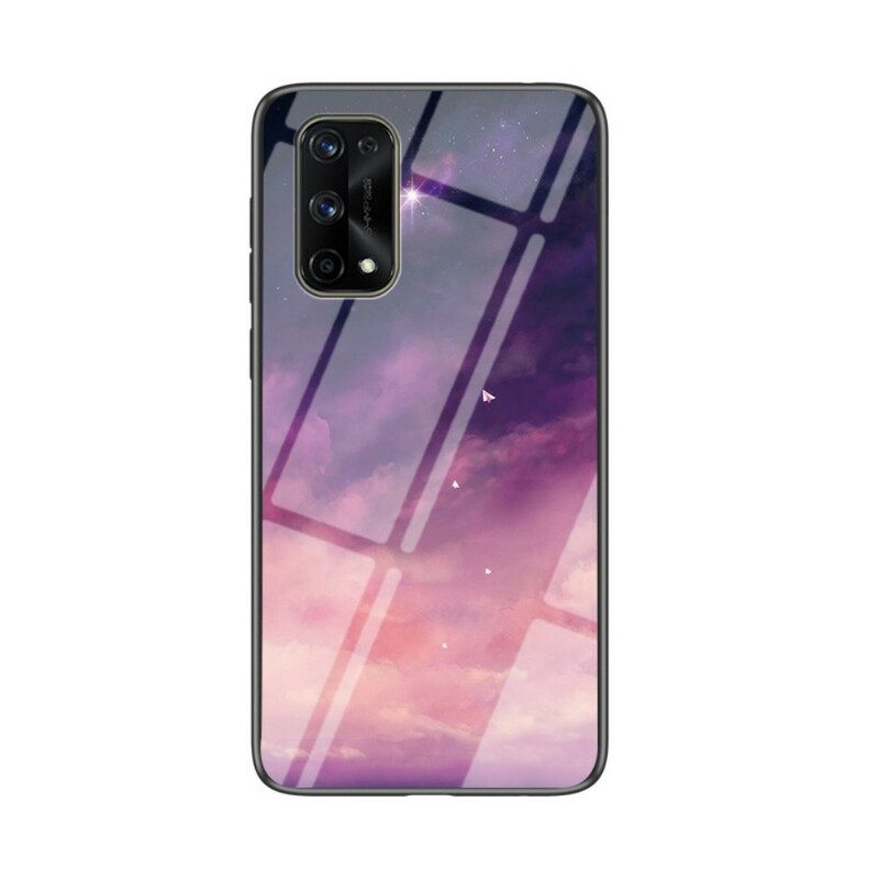 Telefoonhoesje voor Realme 7 Pro Schoonheid Gehard Glas