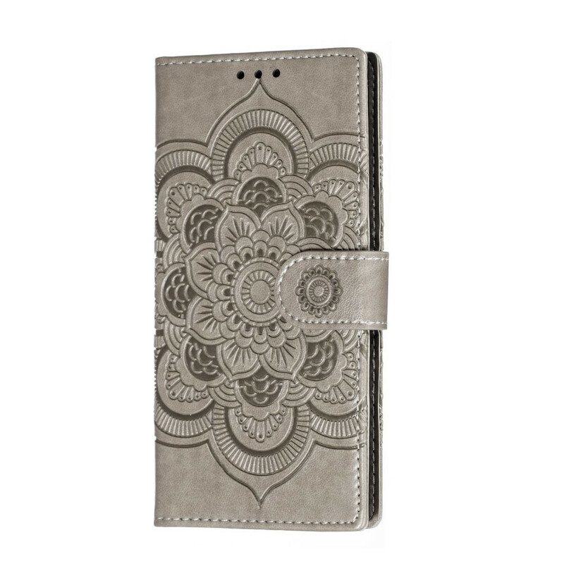 Folio-hoesje voor Samsung Galaxy Note 10 Volledige Mandala