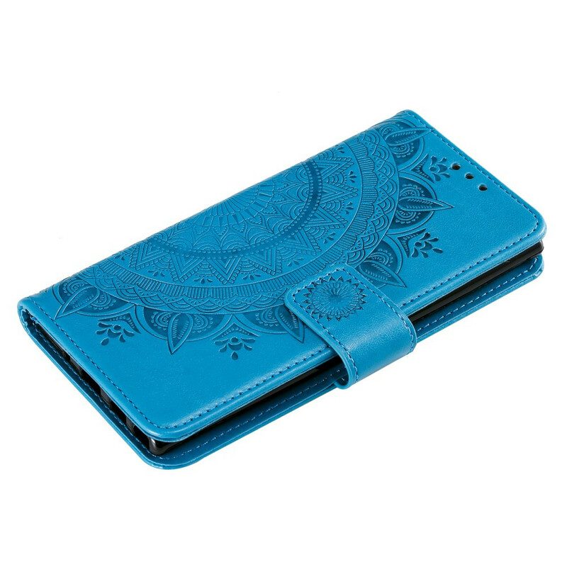 Folio-hoesje voor Samsung Galaxy Note 10 Zon Mandala