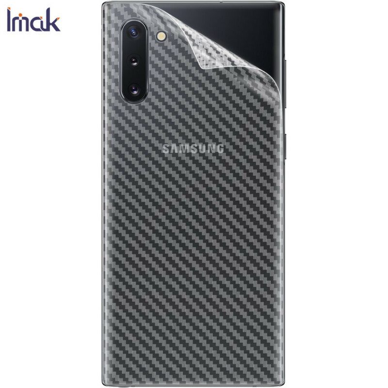 Rugbeschermfolie Voor Samsung Galaxy Note 10 Carbon Imak