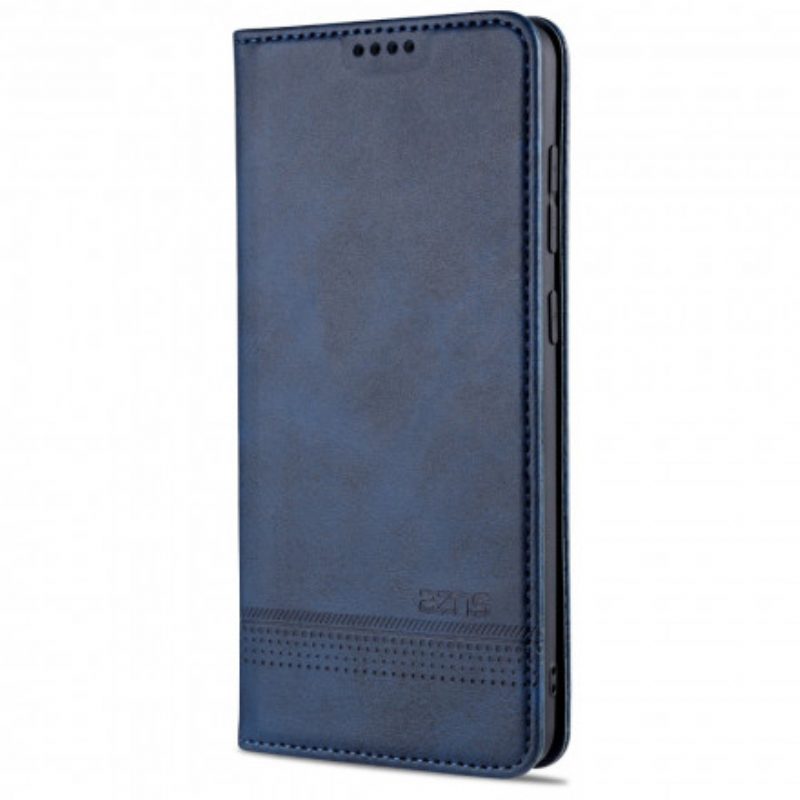 Bescherming Hoesje voor Samsung Galaxy M31 Folio-hoesje Azns Leerstyling