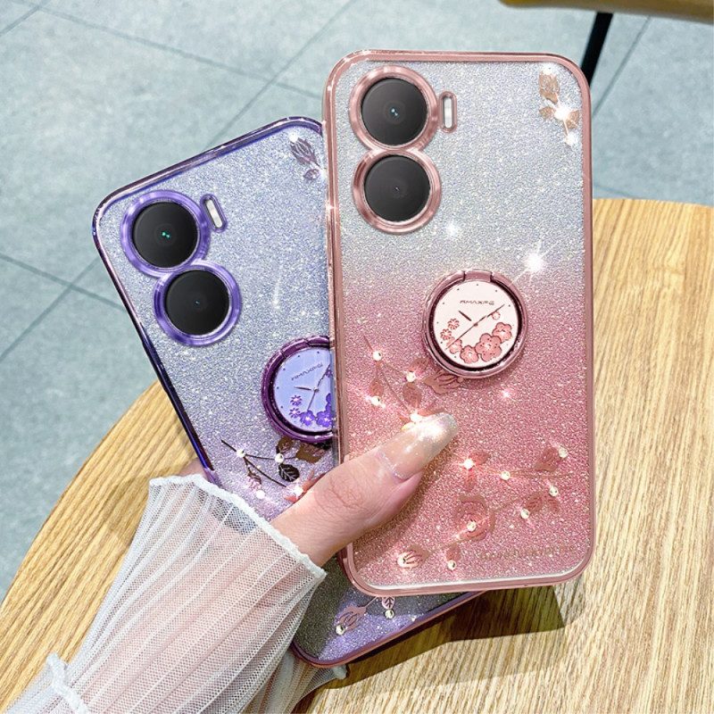 Cover Hoesje Huawei Nova 12 Se Telefoonhoesje Bloemen En Srass Steun Kadem