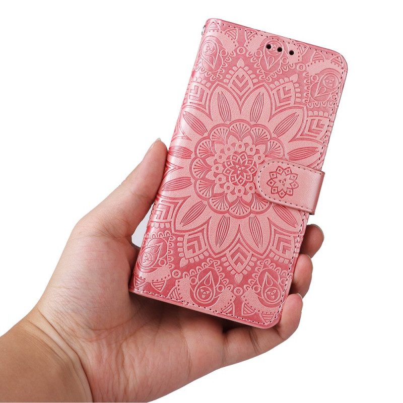 Folio-hoesje Huawei Nova 12 Se Mandala Met Bandje