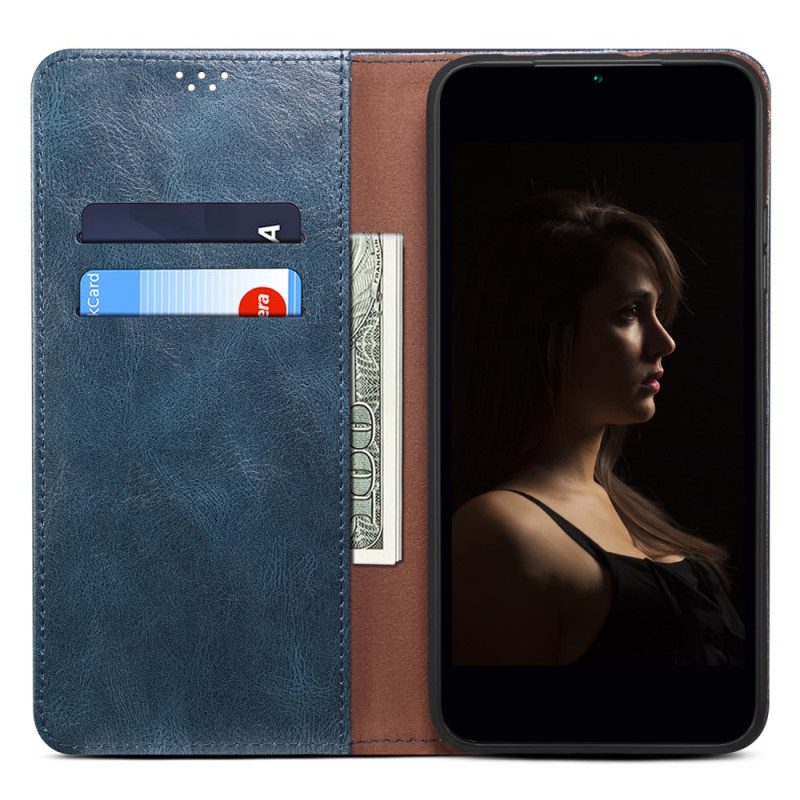 Hoesje Case Huawei Nova 12 Se Telefoonhoesje Gewaxt Imitatieleer