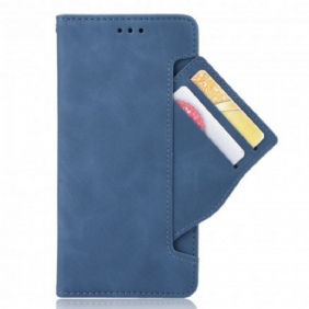 Folio-hoesje voor Motorola Edge 20 Premier Class Met Meerdere Kaarten