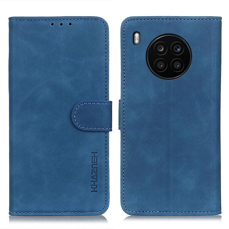 Leren Hoesje voor Huawei Nova 8i Khazneh Vintage Leereffect